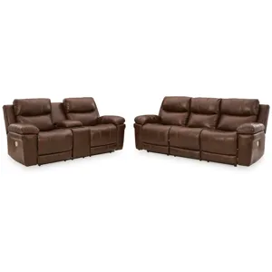 Edmar Power Reclining Sofa and Loveseat