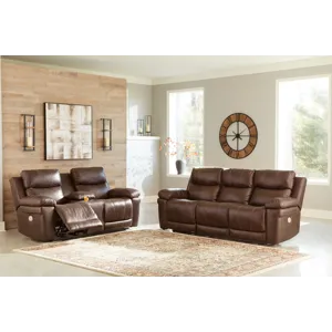 Edmar Power Reclining Sofa and Loveseat