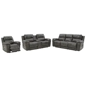 Edmar Power Reclining Sofa, Loveseat and Recliner