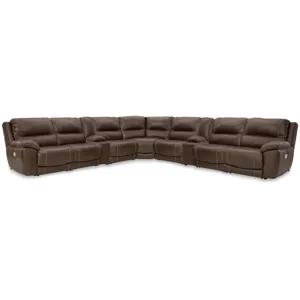 Dunleith 9-Piece Power Reclining Sectional
