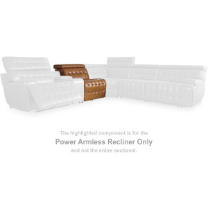 Temmpton Power Armless Recliner