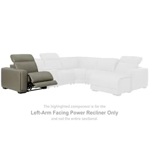 Correze Left-Arm Facing Power Recliner