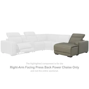 Correze Right-Arm Facing Power Reclining Back Chaise