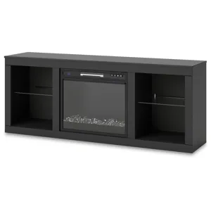 Cayberry 64" TV Stand with Electric Fireplace