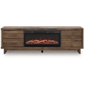 Zadilyn 72" TV Stand with Electric Fireplace
