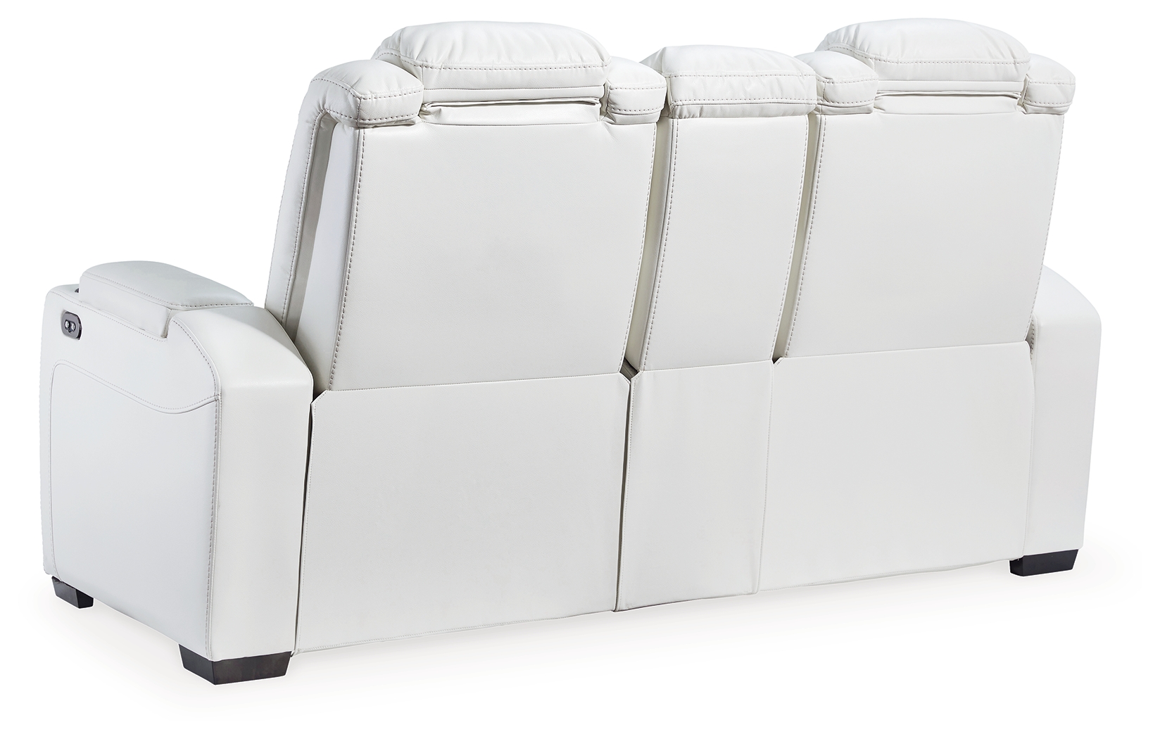 Party Time Power Reclining Loveseat with Console 3700418 by Signature