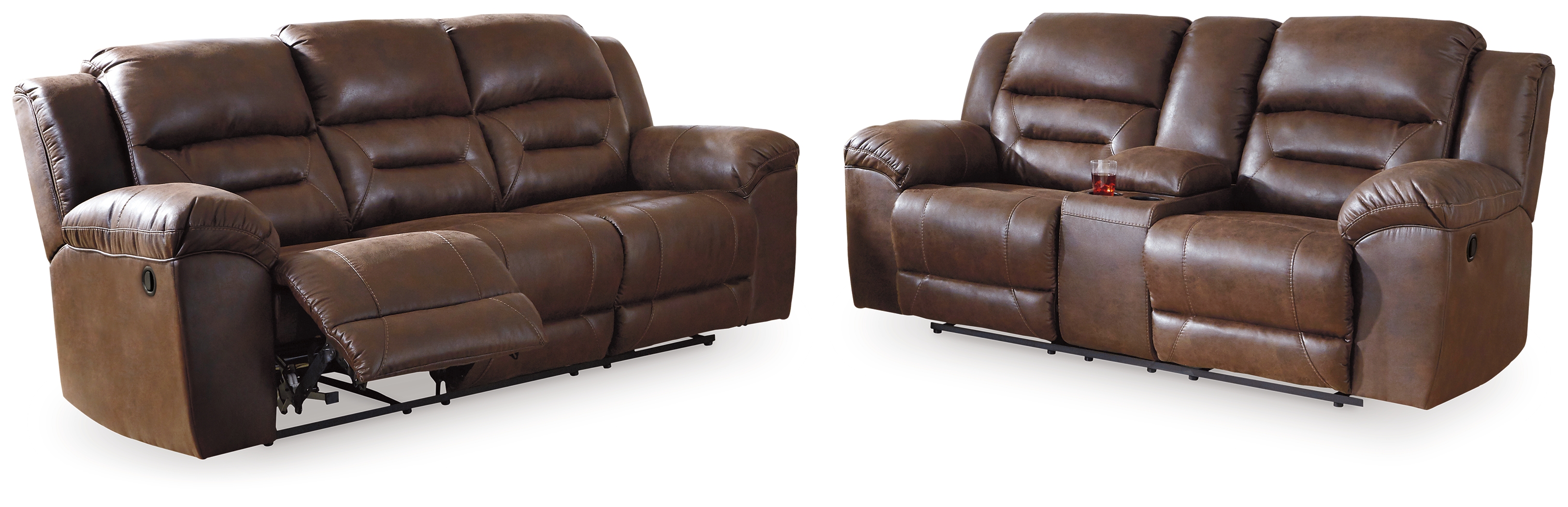 Stoneland Reclining Sofa and Recliner 39904U1 by Signature Design by