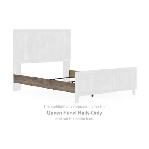 Rusticott Queen Panel Rails
