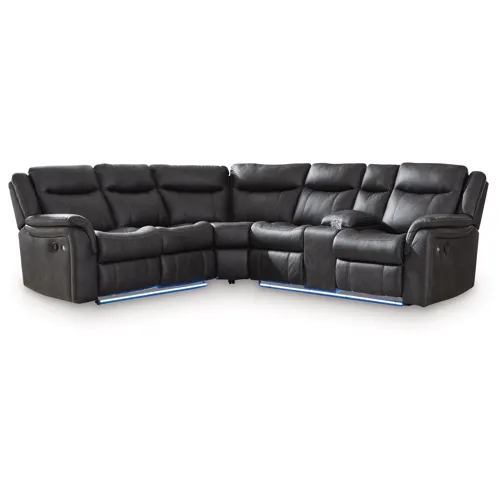 Perarrygin 2-Piece Reclining Sectional