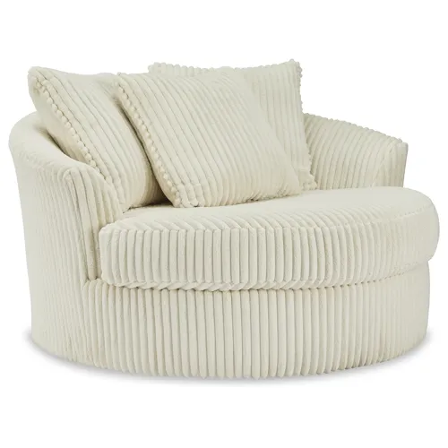 Lindyn Oversized Swivel Accent Chair