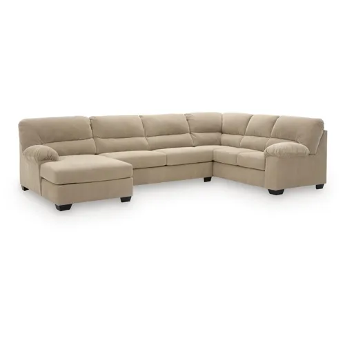 SimpleJoy 3-Piece Sectional with Chaise