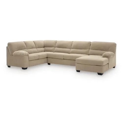 SimpleJoy 3-Piece Sectional with Chaise