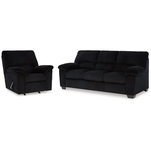 SimpleJoy Sofa and Recliner