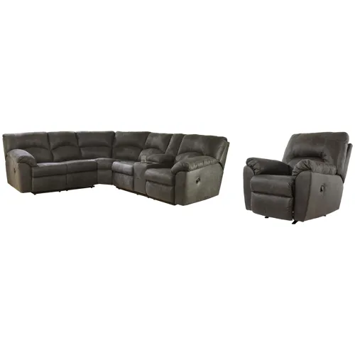 Tambo 2-Piece Sectional with Recliner