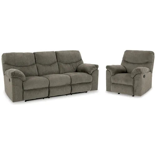 Alphons Reclining Sofa and Recliner