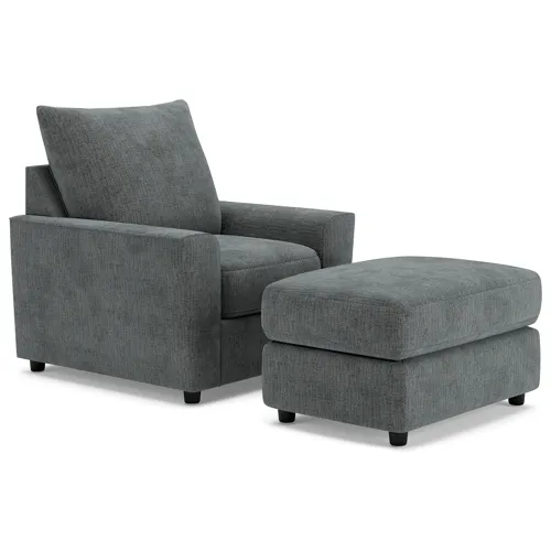 Stairatt Chair and Ottoman