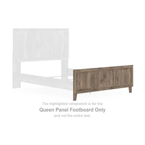 Rusticott Queen Panel Footboard