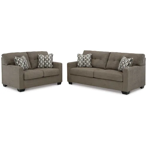 Mahoney Sofa and Loveseat