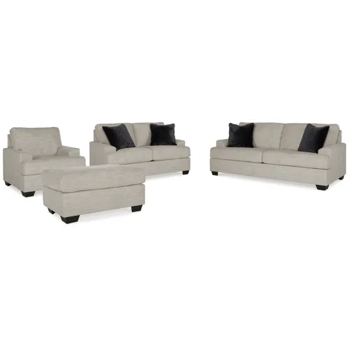 Vayda Sofa, Loveseat, Chair and Ottoman