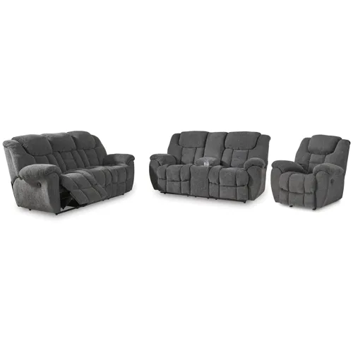 Foreside Reclining Sofa, Loveseat and Recliner