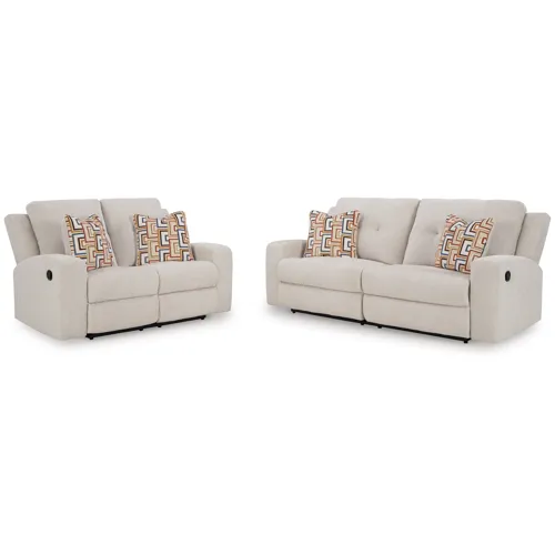 Danum Reclining Sofa and Loveseat