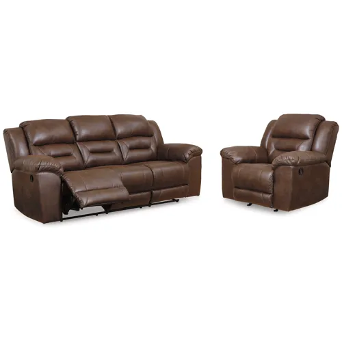 Stoneland Reclining Sofa and Recliner