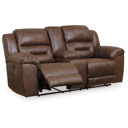 Stoneland Power Reclining Loveseat with Console