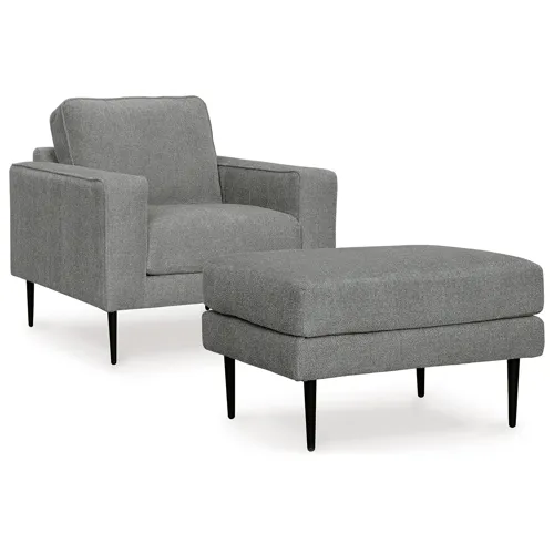 Hazela Chair and Ottoman
