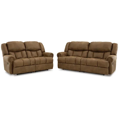 Boothbay Reclining Sofa and Loveseat