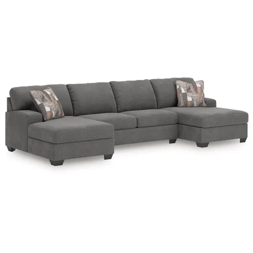 Seyler Lane 3-Piece Sleeper Sectional with Double Chaise