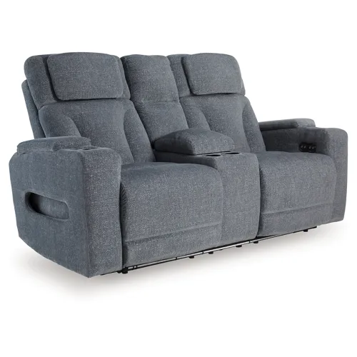 Studio Cave Power Reclining Loveseat with Console