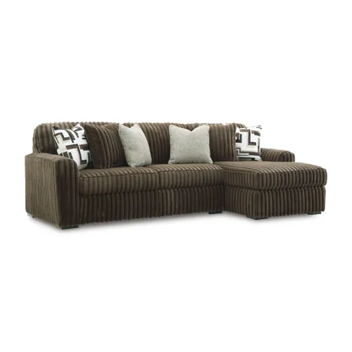 Midnight-Madness 2-Piece Sectional Sofa with Chaise