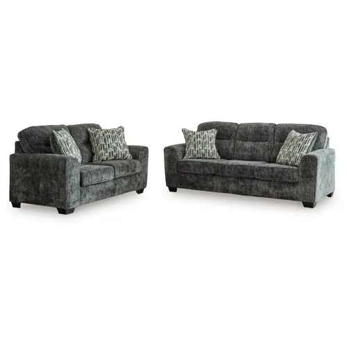 Lonoke Sofa and Loveseat