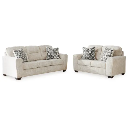 Lonoke Sofa and Loveseat