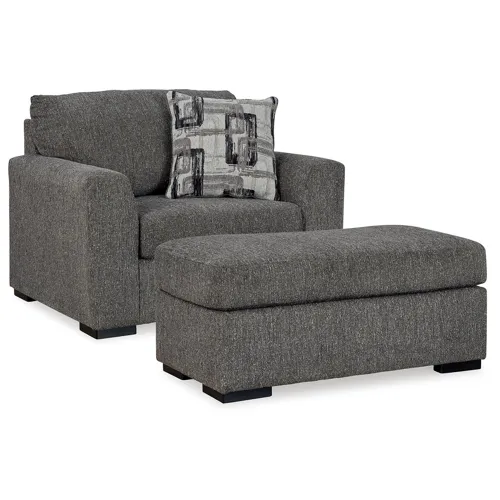Gardiner Oversized Chair and Ottoman