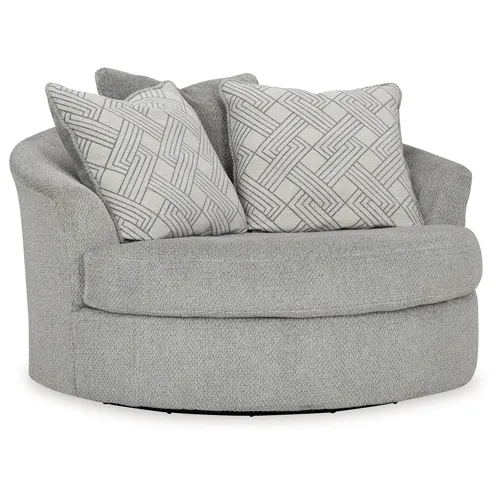 Casselbury Oversized Swivel Accent Chair