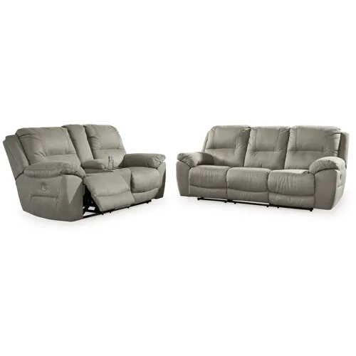 Next-Gen Gaucho Power Reclining Sofa and Loveseat
