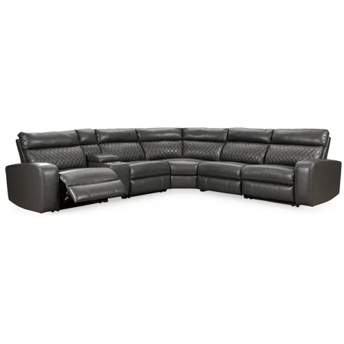 Samperstone 6-Piece Power Reclining Sectional
