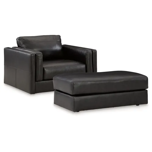 Amiata Oversized Chair and Ottoman