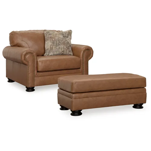 Carianna Oversized Chair and Ottoman