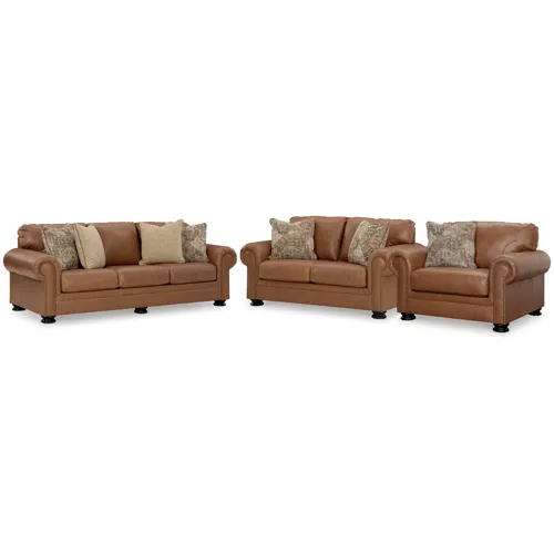 Carianna Sofa, Loveseat and Oversized Chair