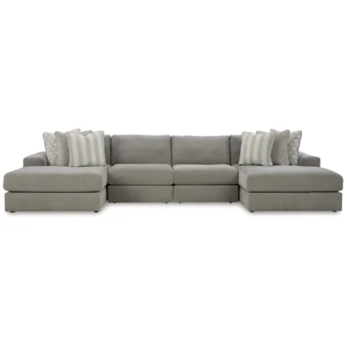 Avaliyah 4-Piece Double Chaise Sectional