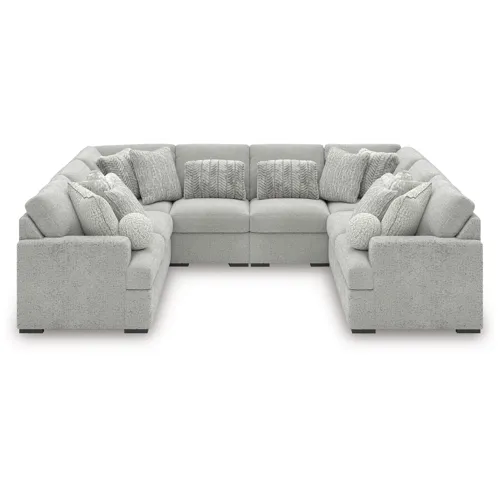 Cuddle Plush 8-Piece Sectional