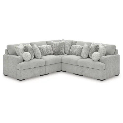 Cuddle Plush 5-Piece Sectional
