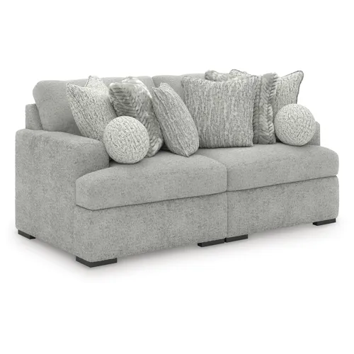 Cuddle Plush 2-Piece Sectional
