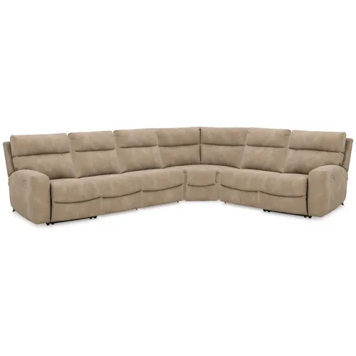 Next-Gen DuraPella 6-Piece Power Reclining Sectional