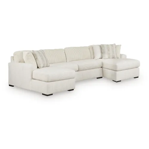 Chessington 3-Piece Sectional with Double Chaise