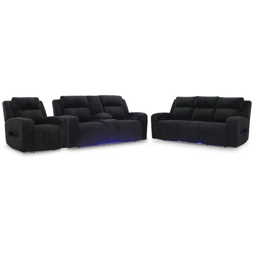 Forest Lake Power Reclining Sofa, Loveseat and Recliner