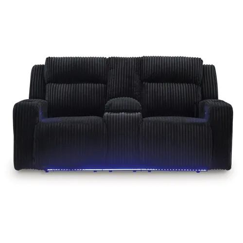 TwinBrooke Power Reclining Loveseat with Console