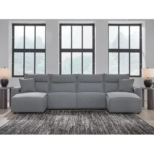 Modmax 4-Piece Power Reclining Sectional with Chaise
